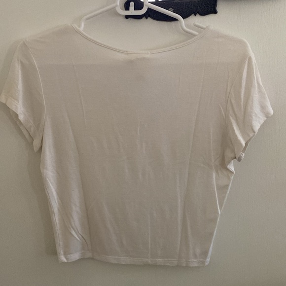 Women’s white short sleeve tee size S - Picture 2 of 3